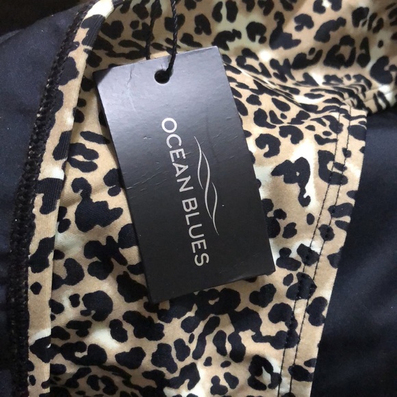 OCEAN BLUES Bikini bottoms leopard print SIZE:XL - Picture 2 of 2